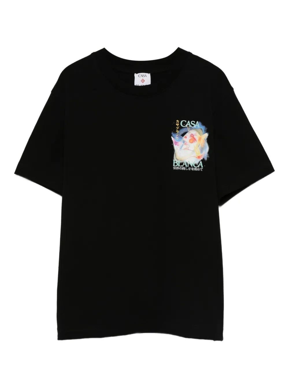 Casablanca logo-print T-shirt front view